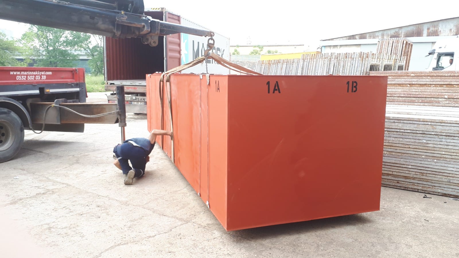 Modular pontoons for the “Das Boot” TV production, delivered to Malta 5