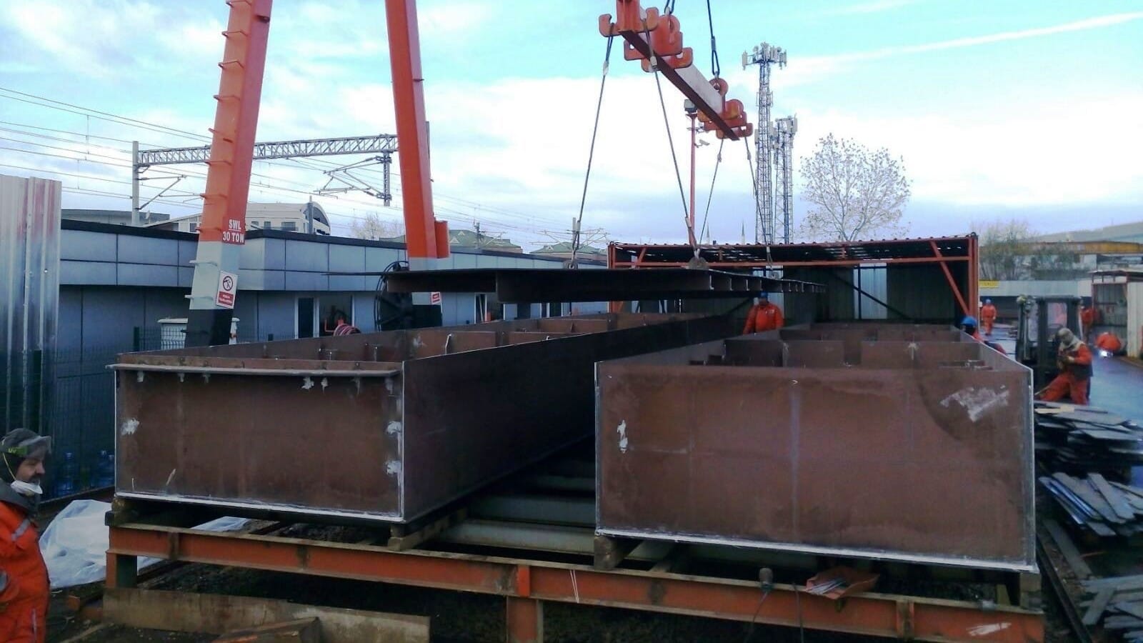 Floating piers AY and YILDIZ for Petkim Aliağa Port 2