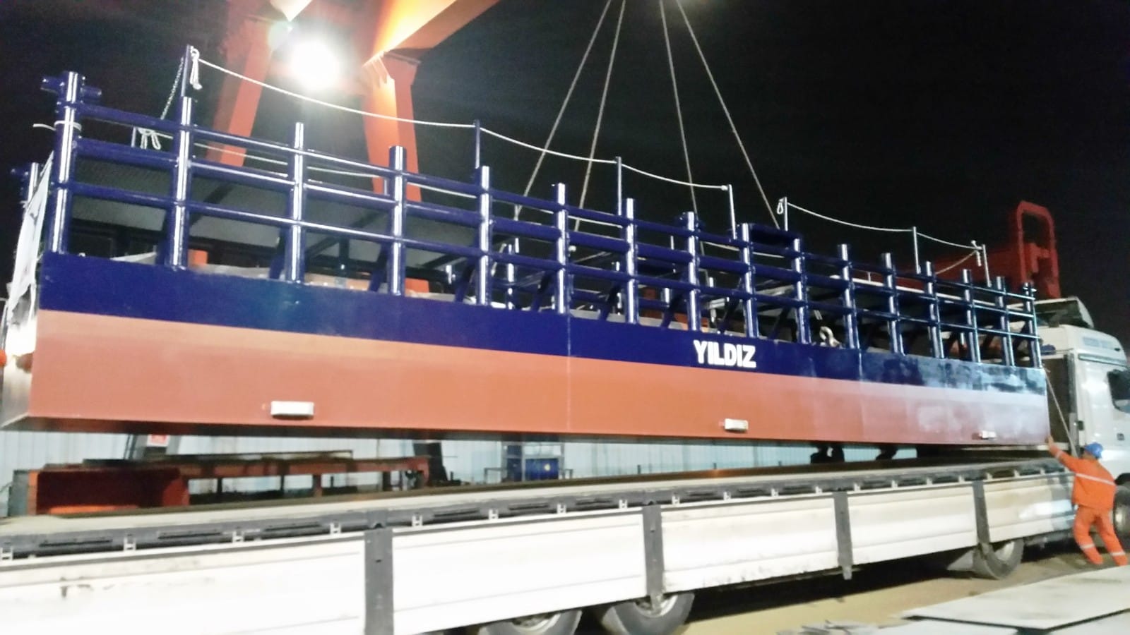 Floating piers AY and YILDIZ for Petkim Aliağa Port 9